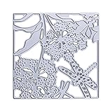 Whitelotous Cutting Dies Cut Dies Stencil Metal Template Mould for DIY Scrapbook Album Paper Card (Dragonfly)
