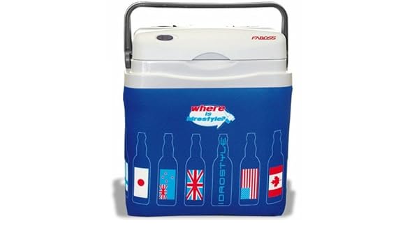 Frigorífico Box Nevera Portátil Eléctrica 25 L, Color Azul, 12 V ...