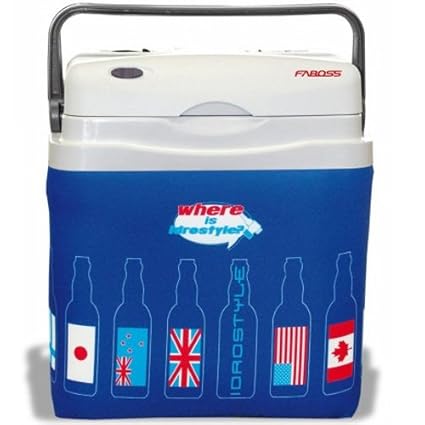 Frigorífico Box Nevera Portátil Eléctrica 25 L, Color Azul, 12 V ...