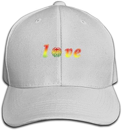 Rasta Lion Jamaican Reggae Love1 Snapback Sandwich Cap Ash Baseball Cap Hats Adjustable Peaked Trucker Cap