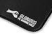 Glorious Extended Gaming Mouse Pad/Mat - Long Black Cloth Mousepad, Stitched Edges | 36x11 (G-E)
