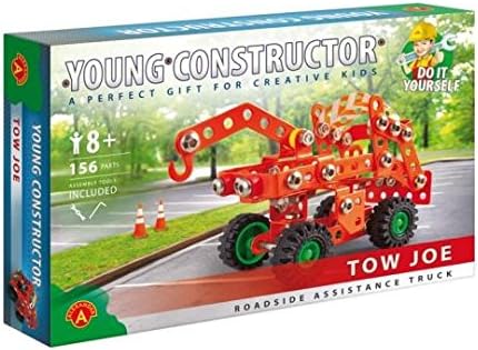 StemKids Young Constructor -Erector- Tow Joe Model Building Set, 120 Pieces, For Ages 8+, 100% Compatible with All Major Brands including Meccano