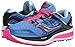 Saucony Women's Triumph ISO 2 Running Shoe, Blue/Pink, 8.5 M US