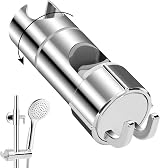OSDUE Shower Head Holder 16-27mm Adjustable 360° Rotation Chrome view 8