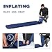 Naturehike Improved Fast Inflating Camping Sleeping Air Pad - with Inflate Dry Bag - Large Size Thick Air Mat with Carry Bag for Backpacking Outdoor Hiking