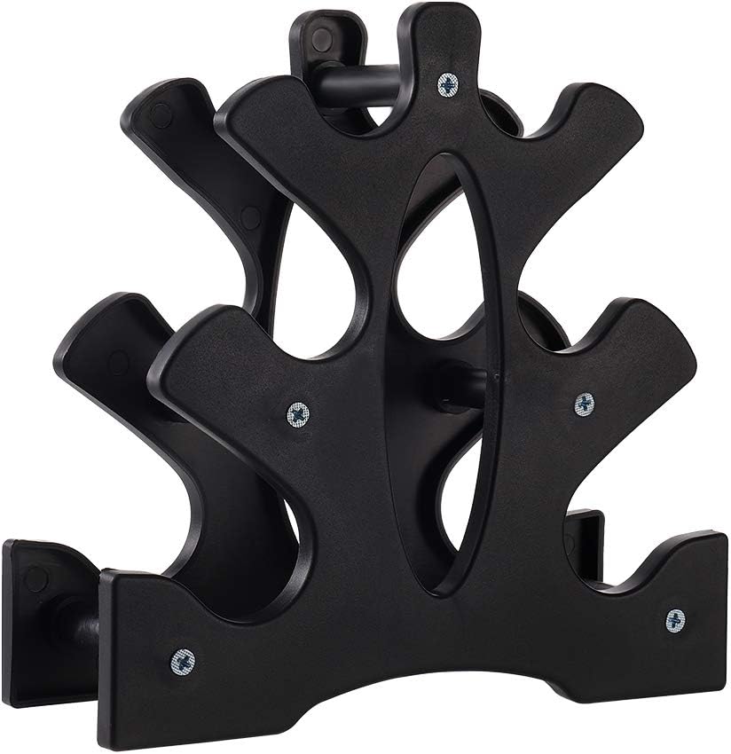 Dumbbell Storage Rack 3-Tier Dumbbell Rack Compact Dumbbell Bracket for Multilevel Hand Weight Tower Stand for Home Gym Organization : Sports & Outdoors