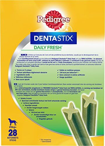 Dentastix Fresh - Frio para Grand Chien, 112 garrafas para a melhor água (4 x 28 garrafas)