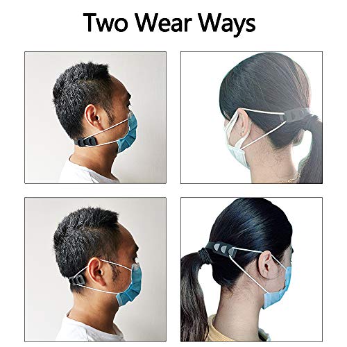 FCXJTU Mask Ear Hook Strap Extender Adjustable AntiSlip Mask Holder Ear Savers Protector for