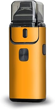Amazon Com Skin Decal Vinyl Wrap For Aspire Breeze 2 Ii Vape Stickers Skins Cover Solid Orange Computers Accessories