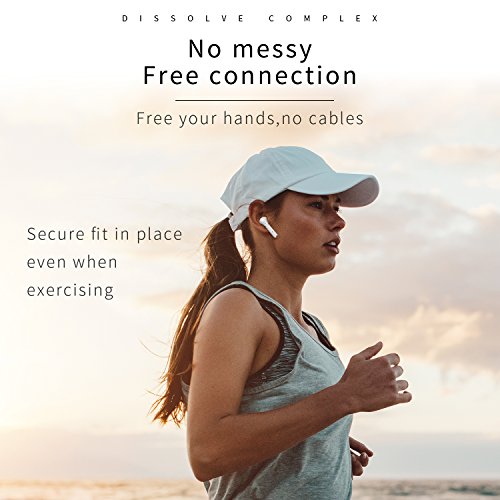 image for Bluetooth Headphones, LICHEERS Mini Wireless Sports Earphone/Stereo-Ea