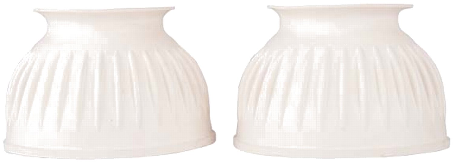 TdeT Rubber bell boots - white - m