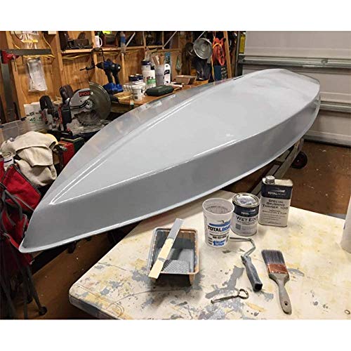 TotalBoat Wet Edge Marine Topside Paint for Boats, Fiberglass, and Wood (Sea Foam, Quart