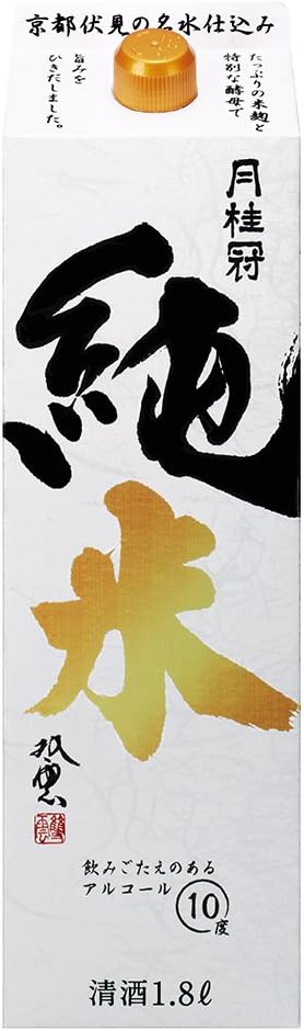 Amazon Co Jp 月桂冠 純米パック 日本酒 京都府 1800ml 食品 飲料 お酒