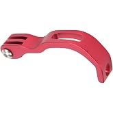 QANYEGN Bicycle Headlight Holder, Bike Fork Mount Headlight Bracket, Front Light Holder Stand Bracket for Folding Bike (Red)