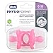Chicco PhysioForma 100% Soft Silicone One Piece Pacifier for Babies Aged 6-16 Months | BPA & Latex Free | Reusable Sterilizing Case | Pink, 2pk