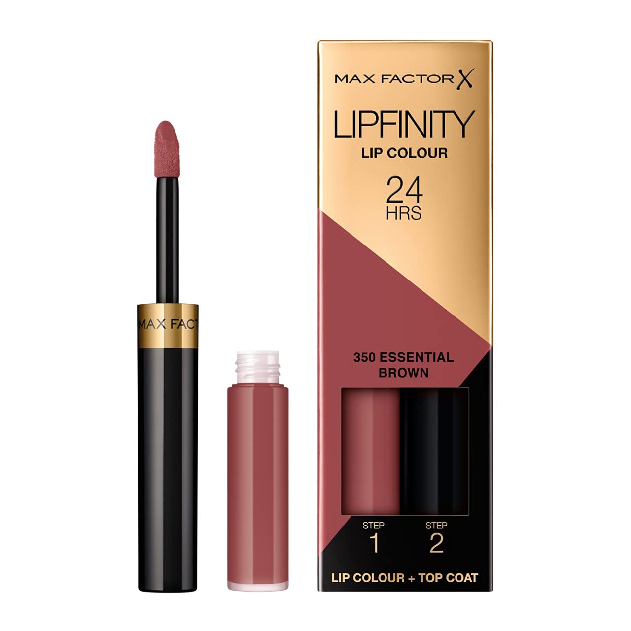 Max Factor Lipfinity - # 350 Essential Brown For Women 4.2 G Lip Gloss, multicolour