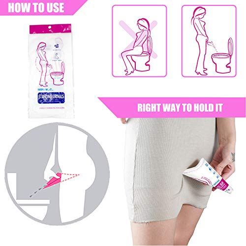 GOOBOI Female Portable Disposable Urination Device, Lady Portable