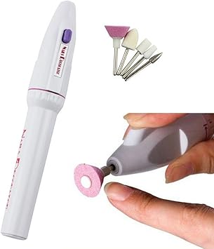 7 En 1 Mini Lime à Ongles électrique Ensemble De Vernis à