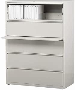 Amazon.com : WorkPro 42"W 5-Drawer Letter-/Legal-Size ...