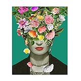 Beautyonline Canvas Printing Mexican Style Canvas Wall Art Wall Decor Paintings Kit Wall Art Poster Print Without Frame 60x90cm