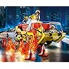 Playmobil 70557 City Action Fire Engine with Truck, Incl. Light and Sound Effects, for Children Ages 4 - 10