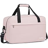 Kono Travel Duffel 20L Under Seat Carry-On Sports Tote Gym Weekender Overnight Bag - 15.75"x9.84"x7.87" Pink
