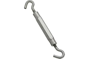 National Hardware N221-986 2174BC Hook and Eye Turnbuckle in Zinc plated, 3/16" x 5-1/2"