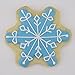 Ann Clark Cookie Cutters Winter Snowflake Cookie Cutter, 4.25