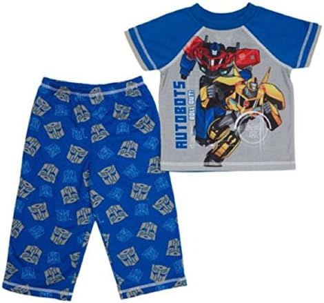 Komar Kids Boys' Super Hero Variety Pajama Sets (3T, Transformers 2 Piece)