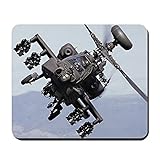CafePress - Apache Attack Helicopter Mousepad US Army Gift - Non-slip Rubber Mousepad, Gaming Mouse Pad