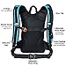 Atlapa Sports Lightweight Hydration Backpack 2L TPU Leak Proof Water Bladder Insulated Pocket Cold Storage Padded Shoulder Adjustable Straps Daypack for Hiking Skiing Running Cycling