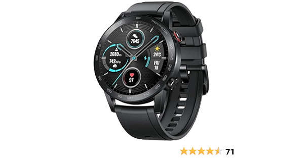 HONOR MagicWatch 2 Charcoal Black, MinosB19S, 46 mm: Buy Online at Best  Price in UAE - Amazon.ae