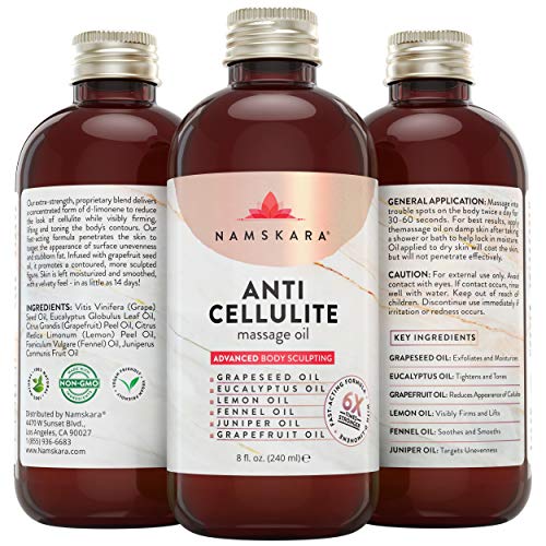Grapeseed Oil & Grapefruit Essential Oil Anti Cellulite Treatment