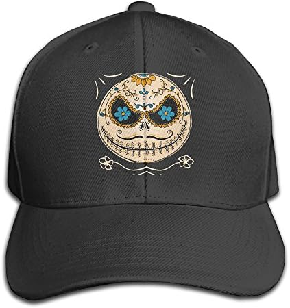 Jack Skellington Baseball Snapback Cap Black