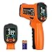 Rhinoco Digital Laser Temperature Gun Infrared Thermometer Gun Non-contact Meat BBQ Cooking Thermometer Gun -58°F~1022°F Large Color Backlit Display with 12 Point Aperture Temperature Alarm Function
