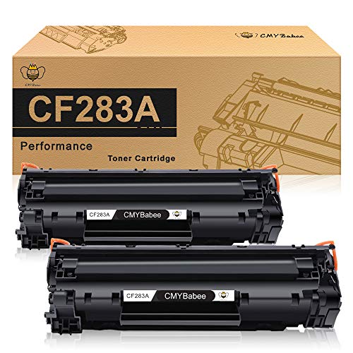 قیمت و خرید جایگزینی کارتریج تونر سازگار CMYBabee برای HP 83A CF283A برای HP  Laserjet Pro MFP M125a M125nw M127fn M127fw M201dw M201n M225dn M225dw  (سیاه ، 2- بسته) برند CMYBabee | مالتینا