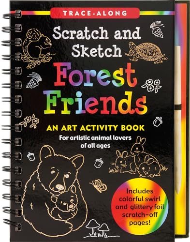 Forest Friends Scratch & Sketch (Trace Along) (Trace Along Scratch & Sketch)