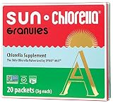 Sun Chlorella A Granules - 20 Individually Wrapped Packs