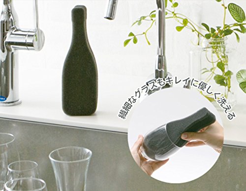 Champagne Flute & Wine Glass Cleaning Sponges, Set of 2