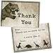 Old Blue Door Invites T-Rex Dinosaur Fill In Thank You Cards for Kids Birthday (20 Count with Envelopes)