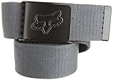 Fox Men's Mr Clean Web Belt, Charcoal, One Size