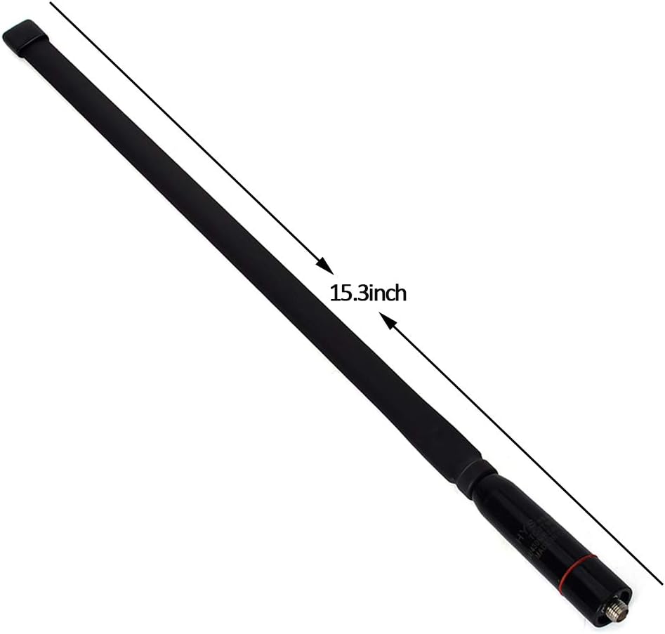 HYS SMA Female Antenna 15.3-Inch Foldable Dual Band UV VHF/UHF 144/430Mhz CS Tactics Antennas for Kenwood TYT BAOFENG UV-82 UV-B5 GT-3 BF-F8HP UV-5RA UV-5RE UV-5R: Home Audio & Theater