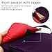 CoolBELL 10.6 inches shoulder bag Fabric messenger bag iPad carrying case Hand bag Tablet Briefcase Waterproof Oxford cloth laptop computer shoulder bag for iPad/Men/Women/College/Teen,Purple