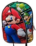 Nintendo Mario Friends Molded Backpack, Multicolor, 16