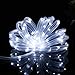 GIGALUMI 200 LEDs Solar Pool Lights for Above Ground Pools, IP65 Waterproof Outdoor Pool Decoration Accessories, 2 Pack Total 71.4 FT 8 Modes (Cool White)