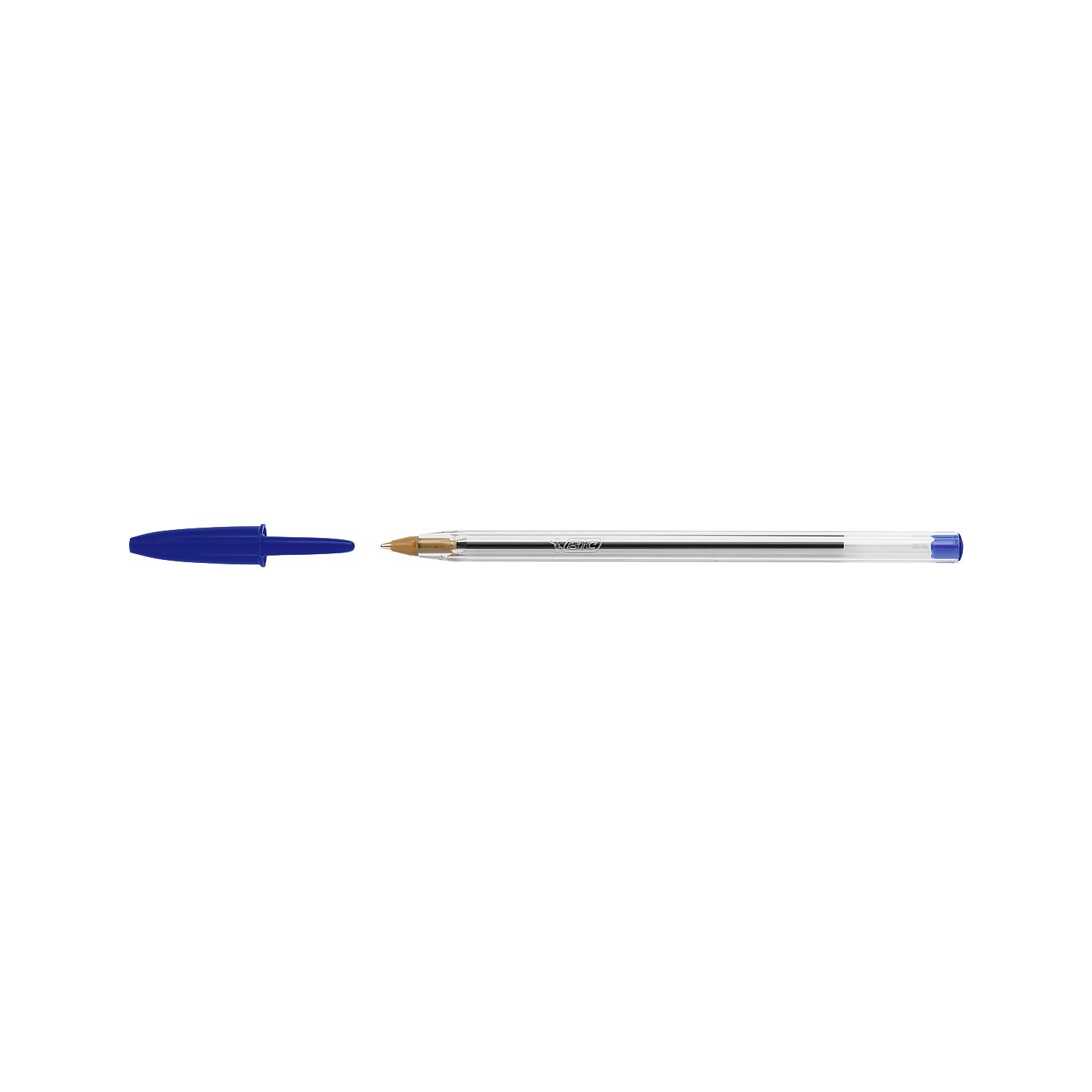 Bic Cristal Medium Ballpoint Pen Blue [Pack of 100]