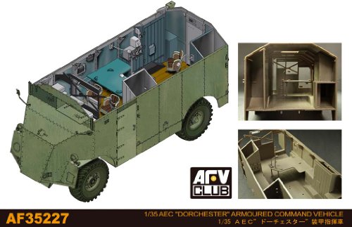 AFV Club 1/35 AEC "DORCHESTER" ARMOURED COMMAND VEHICLE AF35227 by AFV club
