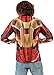 Marvel Iron Man Sublimated Long Sleeve Costume T-Shirt (Adult Large) Multi