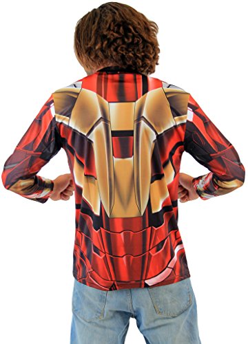 Marvel Iron Man Sublimated Adult LONG SLEEVE Costume T-Shirt - Image 4