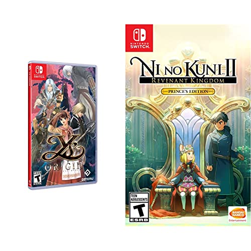 Ys Origin Nintendo Switch Ni no Kuni II: Revenant Kingdom